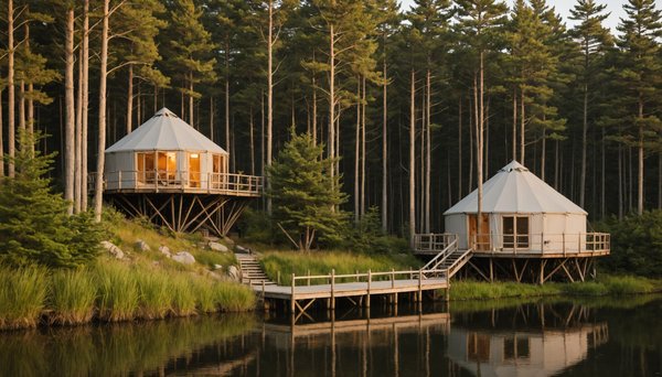 Les hébergements insolites en Charente-Maritime : cabanes dans les arbres, yourtes, etc.