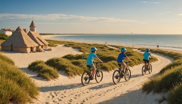 Les 3 principales activités touristiques pour des vacances en famille dans un camping de l'île de Ré